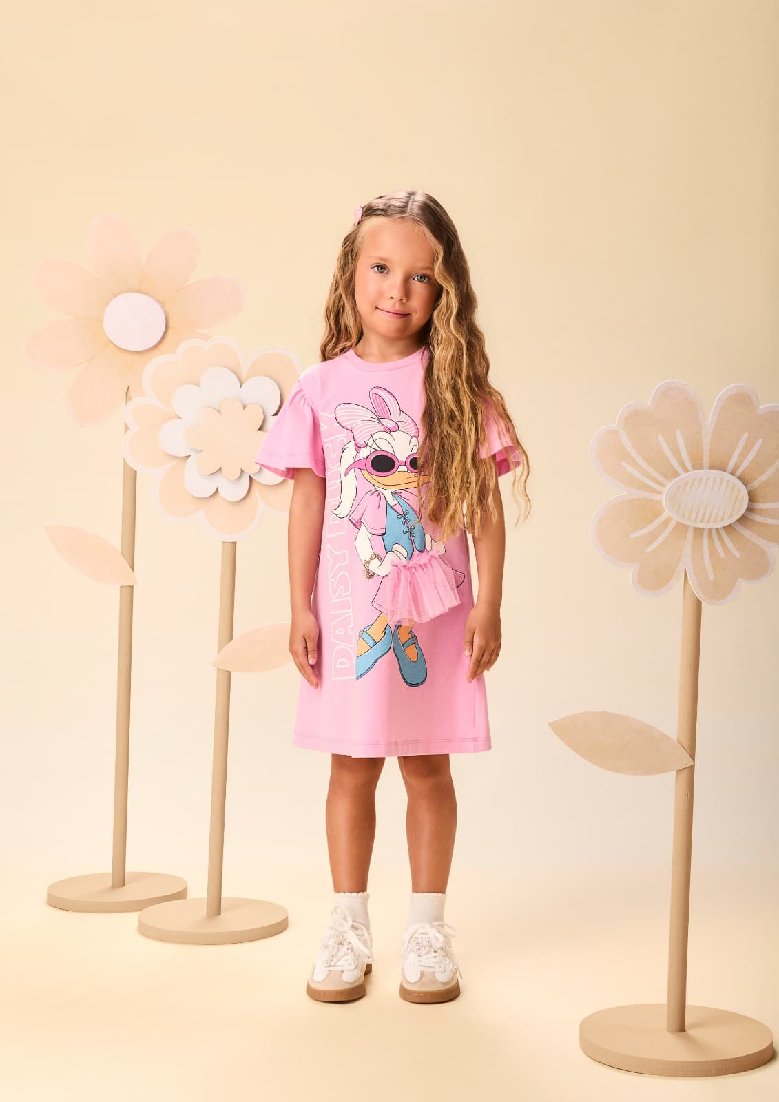Vestido Daisy saia de tule Momi