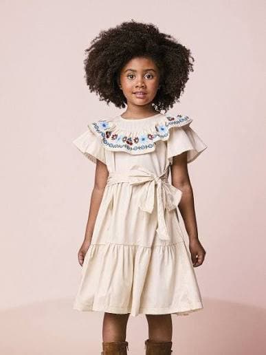 Vestido bordado Momi